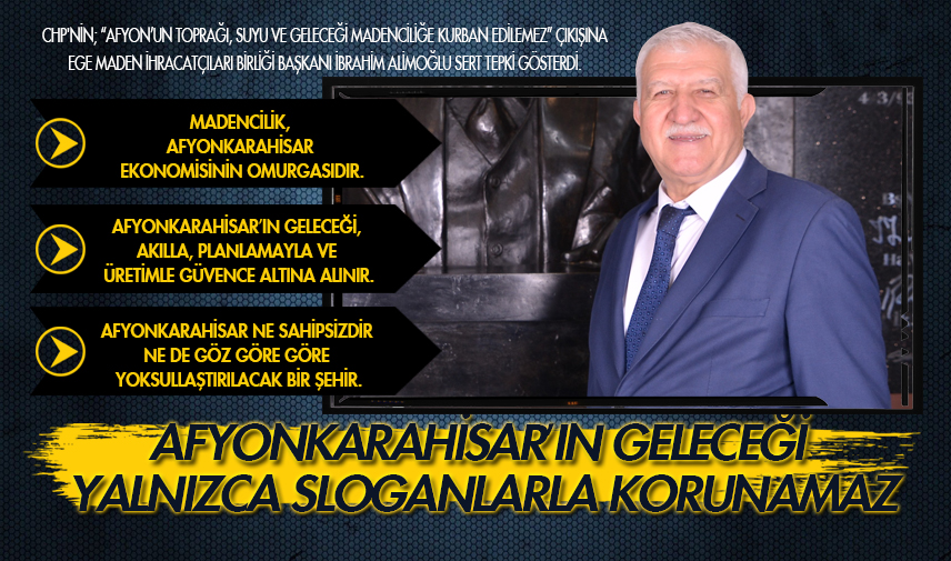 Madencilik, Afyonkarahisar ekonomisinin omurgasıdır